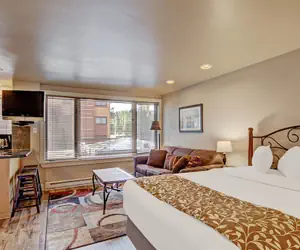 Photo 3 - Winter Ski-in/out Studio Sleeps 4, Steps To Historic Main St Studio Bedroom Condo by RedAwning