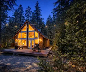 Photo 2 - Cascades Adventure Cabin 2 Bedroom Home by NW Comfy Cabins by RedAwning