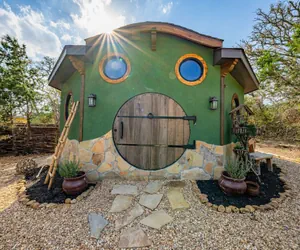 Photo 2 - Woodsman Hobbit with Hot Tub & Fireplace