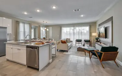 Modern Decorated Home With Mickey Themed Bedrooms