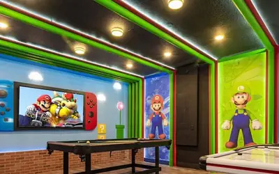 Wonderful 9BD 6BA Mariogamer Solararesort Sleep 22