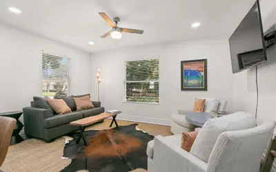 NEW Soho Sanctuary - Gorgeous Apartment Steps to S Howard Ave With Fenced Yard