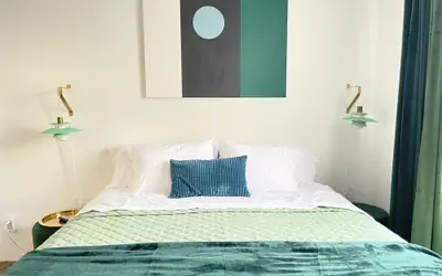 MCM Styled Condo Sleeps 4 Pool hot tub