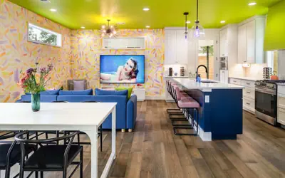 Stylish Eastside Getaway w Backyard, Firepit & BBQ