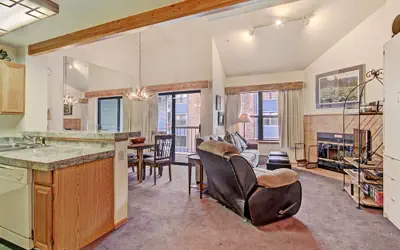 Downtown Breckinridge Studio With Master Loft Sleeps 4 1 Bedroom Condo by RedAwning