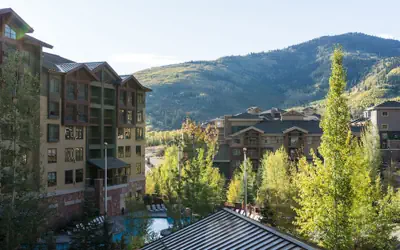 Grand Summit Mountainside Next to Red Pine Gondola by RedAwning