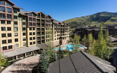 Prime Canyons Village ski in/out location by RedAwning