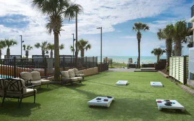 Beach-front Condos Located in the Caribbean Resort with Pool and Lazy River