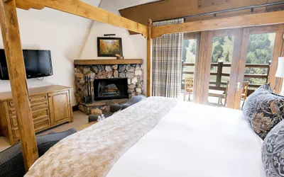 Main Lodge Luxury King Room With Hot Tub Hotel Room by RedAwning