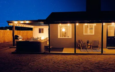 Live Centered W/ Hot Tub, Fire Pit In Joshua Tree 2 Bedroom Home by RedAwning