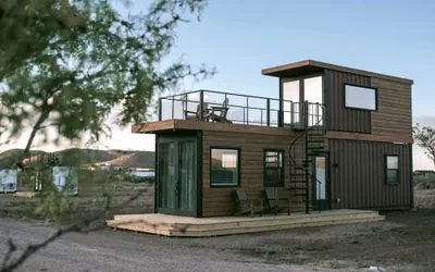 Somewhere in Texas Container Home