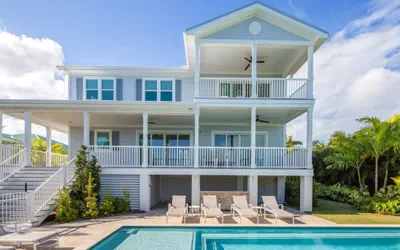 Evershore House Pool Parking Dock