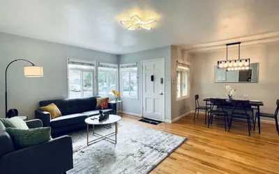 Sanmateo Cozy Central 3b1b Home Garage Parking AC