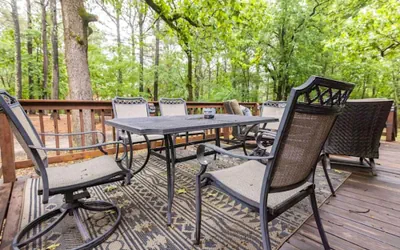 Bison Point Smoker Grill Corn Hole Fire Pit