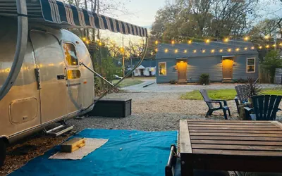 Boho Blue & Airstream Nearby all Things Memphis