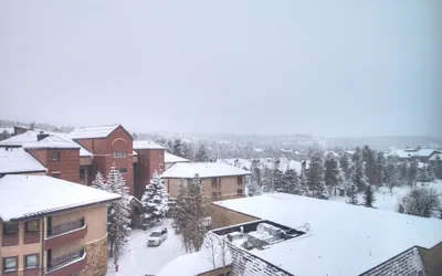 Ski-in/ski-out Studio W/snowy Alpine Views - Walk To Main St Studio Bedroom Condo by RedAwning