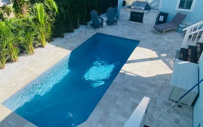 Pass-A-Grille Key West Style Guest House Pool BBQ