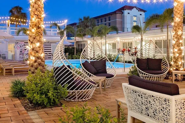 Photo 1 - Studio w/ King Bed Heated Pool, Steps to Beach!